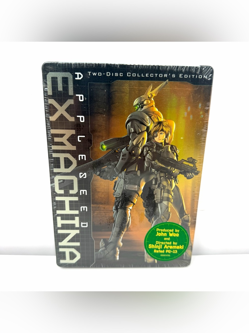 Appleseed: Ex Machina DVD 2008, 2-Disc Set Collectors Edition Steelbook SEALED